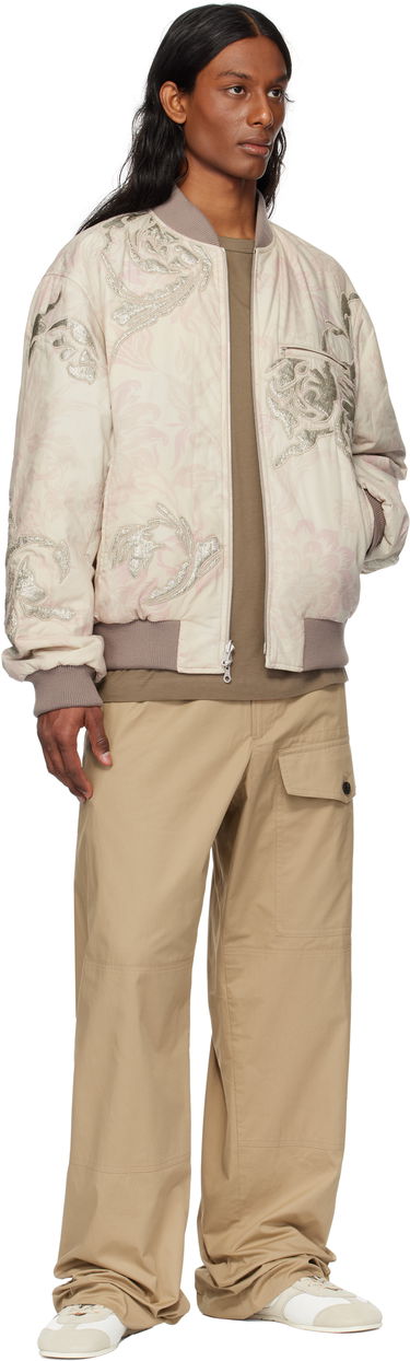 Bomber bunda Dries Van Noten Dries Van Noten Floral Reversible Bomber Jacket Ružová | 251-080539-1002, 3