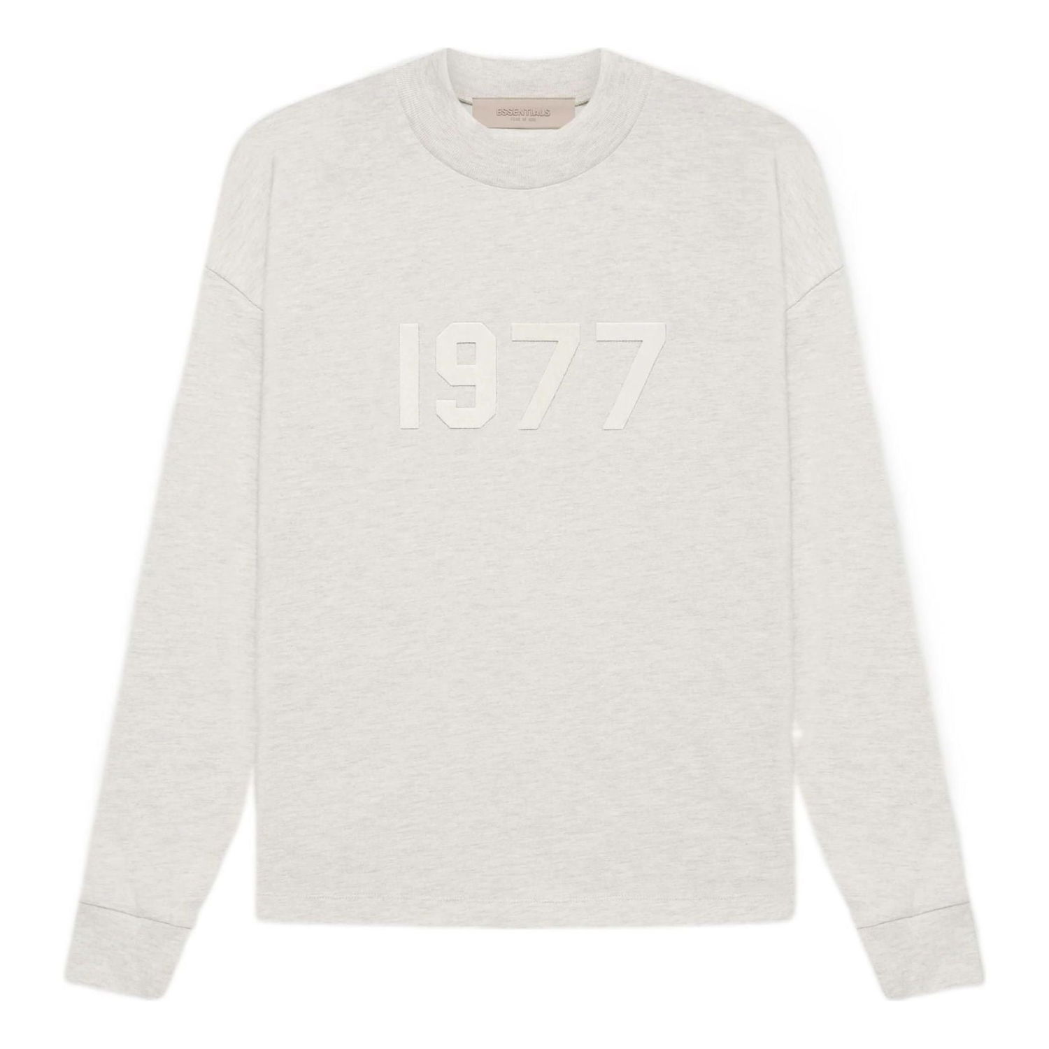 Tričko Fear of God Fear of God Essentials 1977 Long Sleeve T-Shirt Šedá | FOG-SS22-238, 0