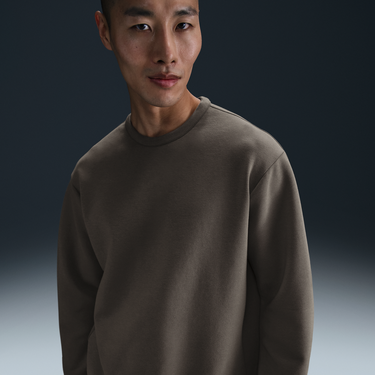 Sveter Nike Dri-FIT 24.7 Impossibly Soft Crewneck Sweatshirt Hnedá | HQ6964-289, 0