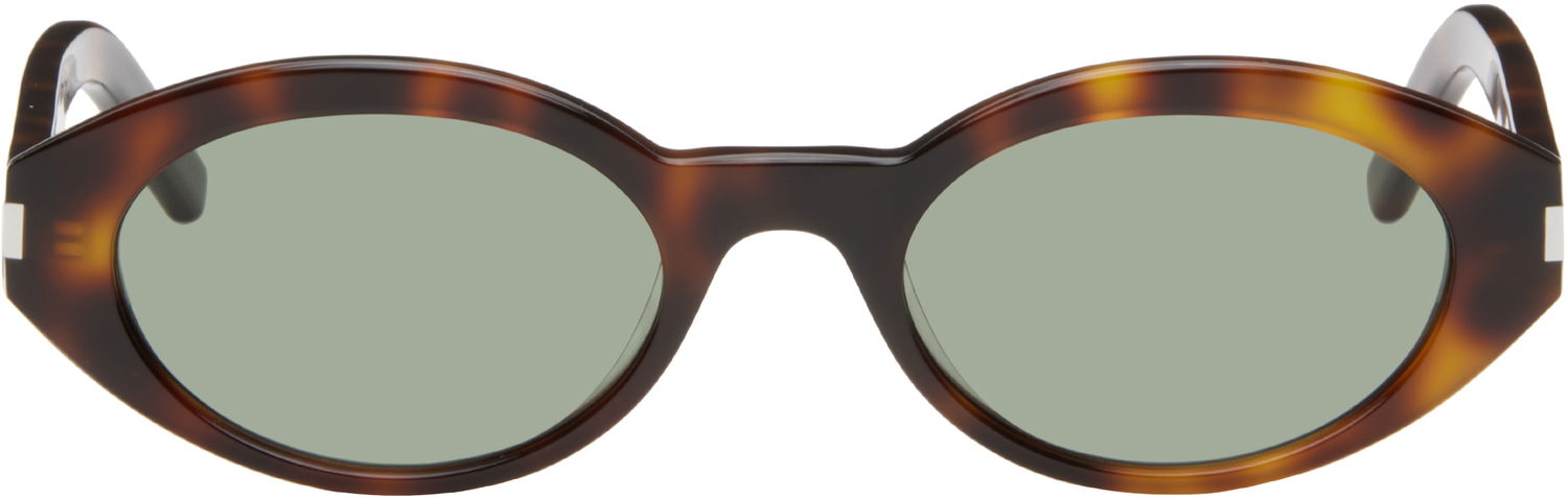Slnečné okuliare Saint Laurent Round Frame Sunglasses Hnedá | SL 567-002, 0