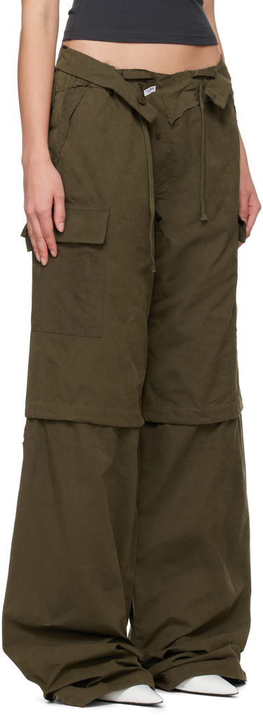 Cargo nohavice Ottolinger Ottolinger Baggy Cargo Pants Zelené | 10620030601, 1