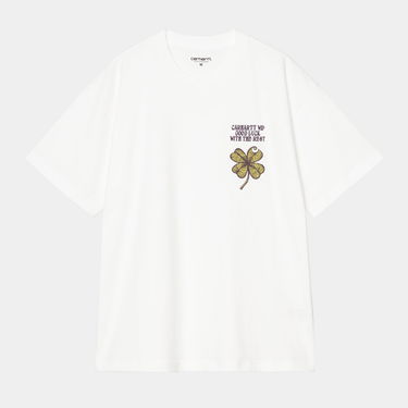 Tričko Carhartt WIP WIP S/S Clover Graphic T-Shirt Biela | I036011_9, 0