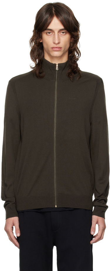 Sveter Paul Smith Paul Smith Zip Through Cardigan Hnedá | M1R-763X-M02093-35, 0