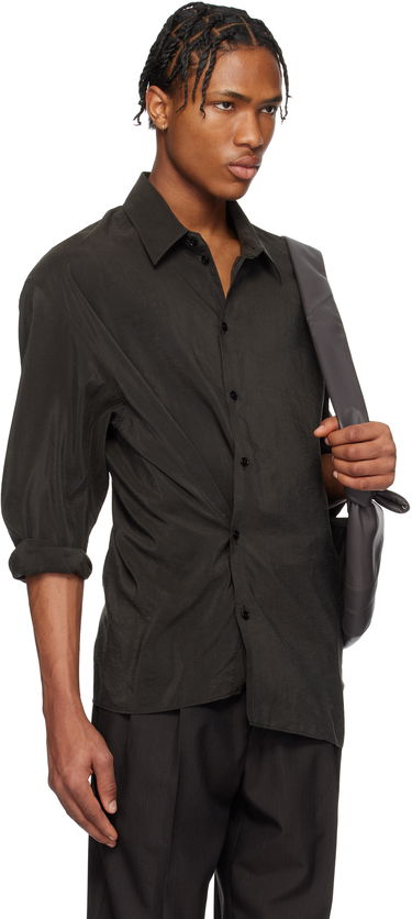 Košeľa LEMAIRE Lemaire Twisted Shirt Čierna | SH1180 LF1308, 1