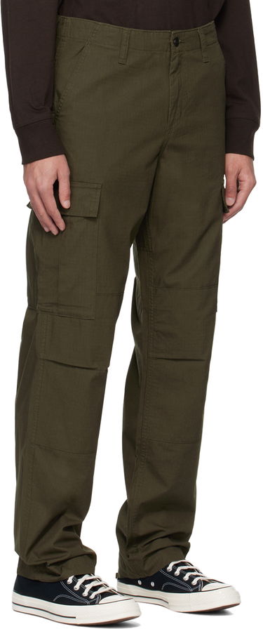 Cargo nohavice Carhartt WIP Regular Fit Cargo Pants Čierna | I032467, 4