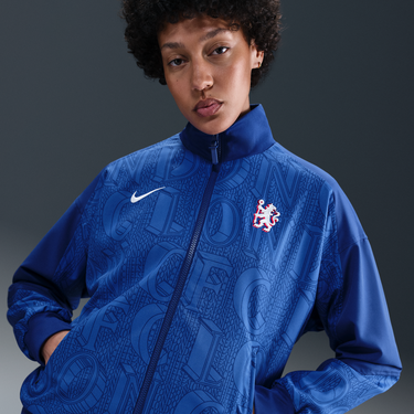 Súprava Nike Chelsea FC Strike Dri-FIT Football Jacket Modrá | HJ6324-495, 0