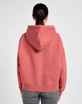 Mikina Lee Essential Hoodie Ružová | 112355152, 0
