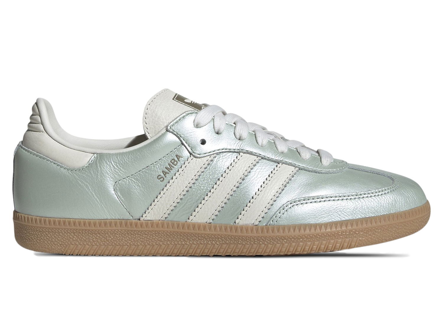 Tenisky a topánky adidas Originals Samba OG Linen Green Metallic W Metalická | IG1965, 0