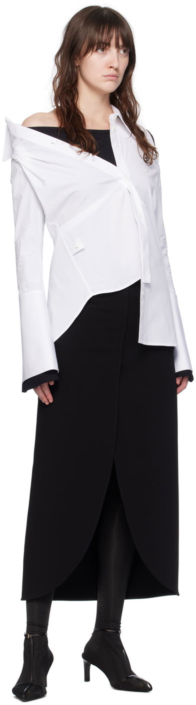 Courrèges Ellipse Midi Skirt