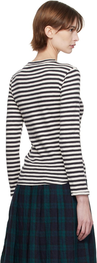 Sveter YMC YMC Striped Long Sleeve T-Shirt Rôznofarebný | Q6XMA, 2