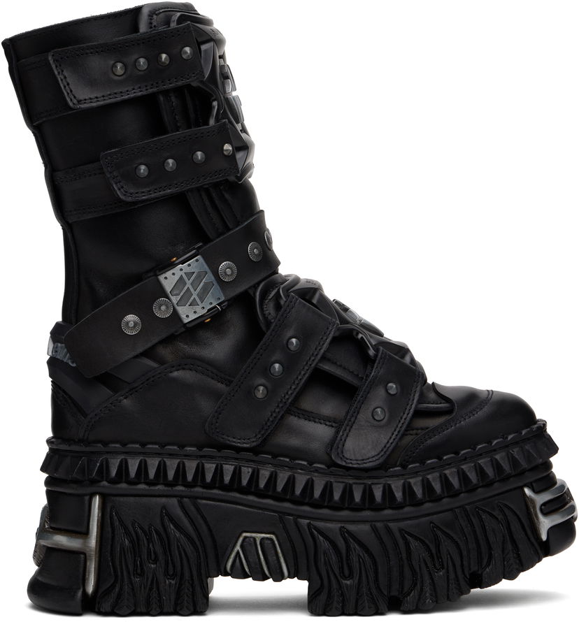 Tenisky a topánky VETEMENTS New Rock Edition Gamer Boots Čierna | UA66SN120B
