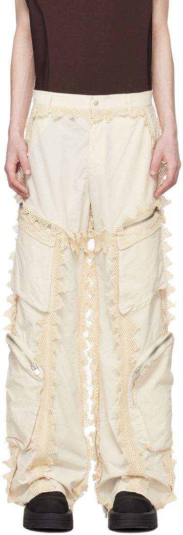 Cargo nohavice HELIOT EMIL Spherical Lace Cargo Pants Béžová | PRESS24_M_10_138_ST18, 0