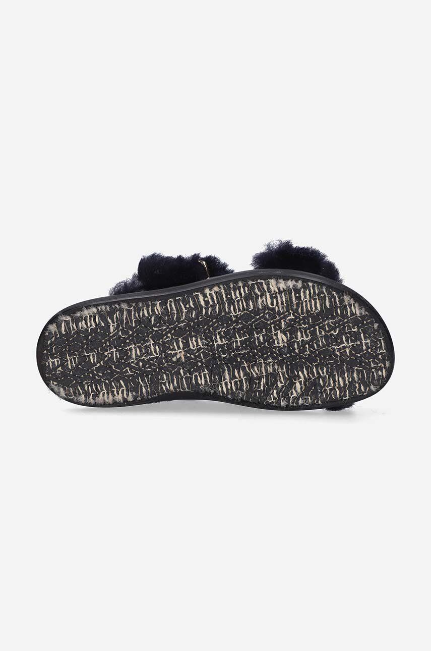 Tenisky a topánky Marni Fussbett Shoe Leather Slippers Čierna | FBMS014501.P5045.ZL866, 1