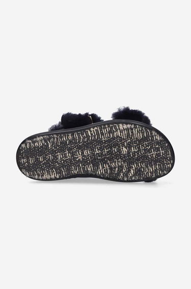 Tenisky a topánky Marni Fussbett Shoe Leather Slippers Čierna | FBMS014501.P5045.ZL866, 1