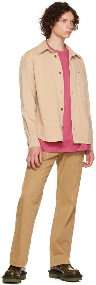 Košeľa WOOYOUNGMI WOOYOUNGMI Patch Pocket Shirt Béžová | W223SH11, 3