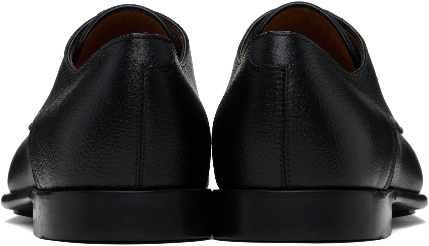 Košeľa FERRAGAMO Ferragamo Two Tone Derbys Čierna | 774037, 1