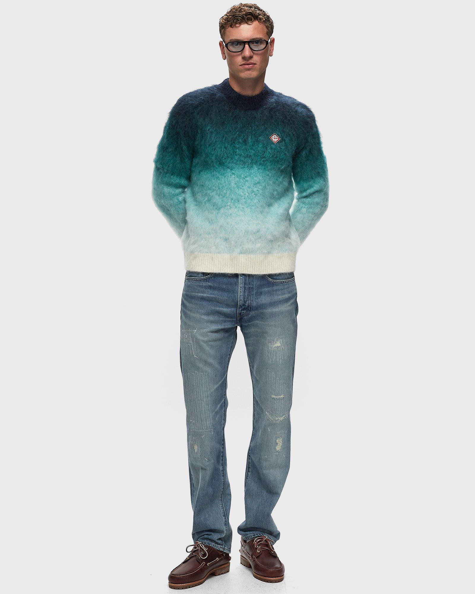 GRADIENT MOHAIR CREW