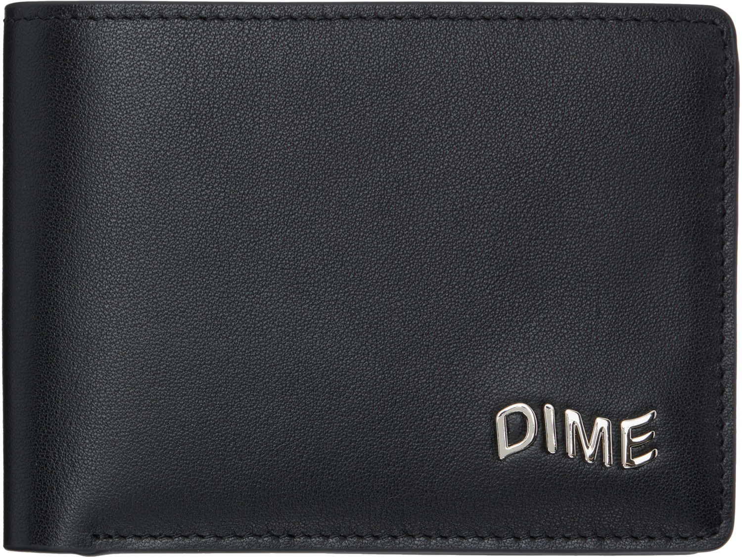 Peňaženka Dime Dime Leather Bifold Wallet Čierna | DIMEFA2532BLK, 0