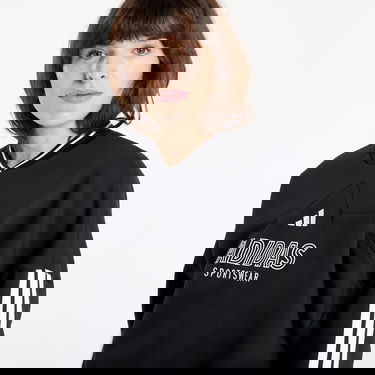 Mikina adidas Originals Women's Tiro Cut 3 Stripes Fleece Sweatshirt Čierna | JN2673, 4