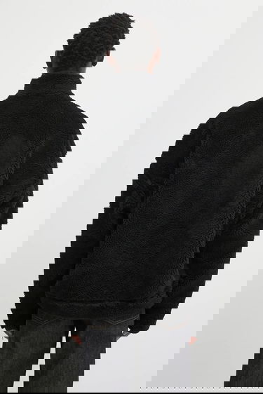 Bunda Maison MIHARA YASUHIRO Maison MIHARA YASUHIRO AMATEUR SEWN WIDE BACK BOA Jacket Čierna | A15BL601, 2