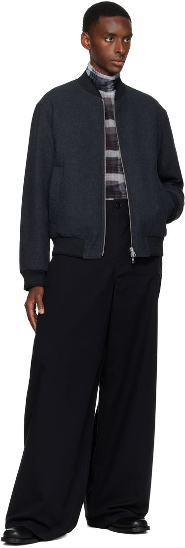 Bomber bunda Dries Van Noten Dries Van Noten Reversible Bomber Jacket Šedá | 252-020522-2118, 3