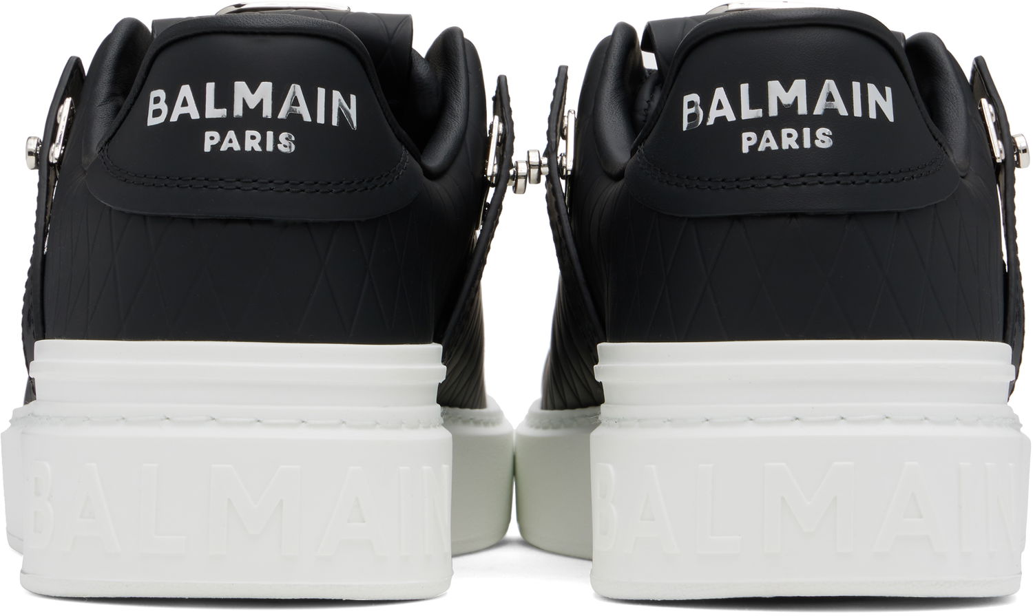 Tenisky a topánky Balmain Balmain B-Court B-Buzz Čierna | EM1VI370LCGD, 1