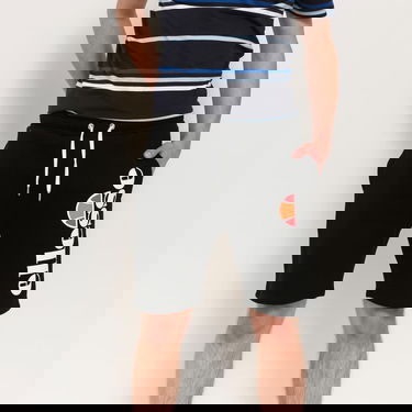 Šortky Ellesse Bossini Fleece Short Čierna | SHS08748-black, 3