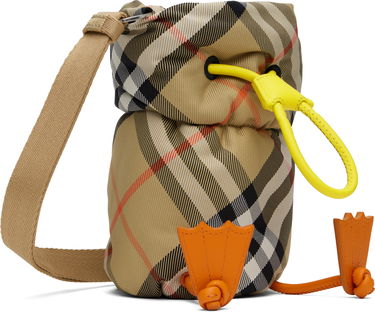 Taška cez rameno Burberry Bottle Bag Duck Nylon Béžová | 8089351, 1