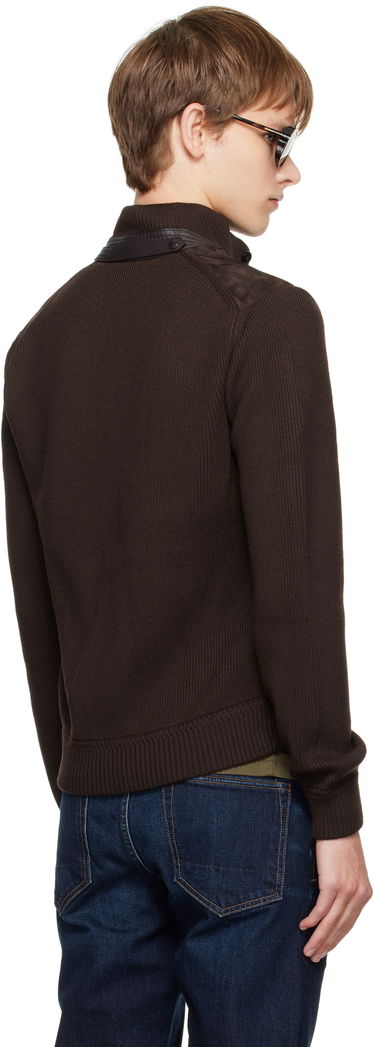 Bunda Tom Ford TOM FORD Suede and Merino Jacket Hnedá | KBF001-YMW110, 2