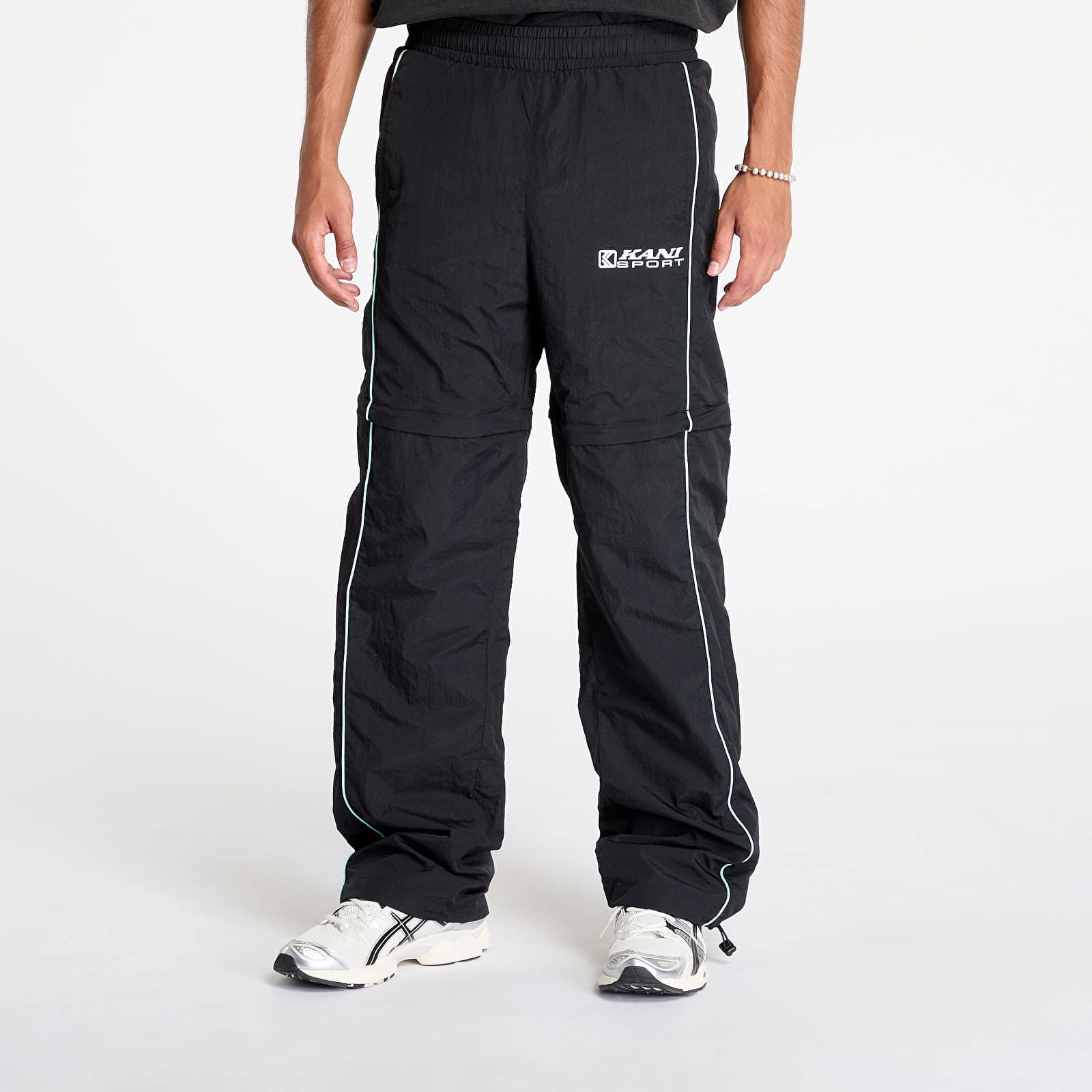 Pants OG Sport Adjustable Trackpants Black/ Light Blue