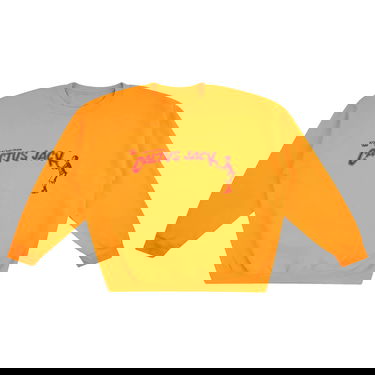 Mikina Cactus Jack by Travis Scott McDonald's x Spelling Crewneck Oranžová | CJMD CS75 GOLD, 1