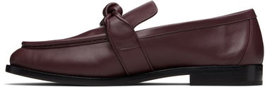 Tenisky a topánky Bottega Veneta Bottega Veneta Astaire Knotted Loafers Vínová | 796445V5DZ02240, 2