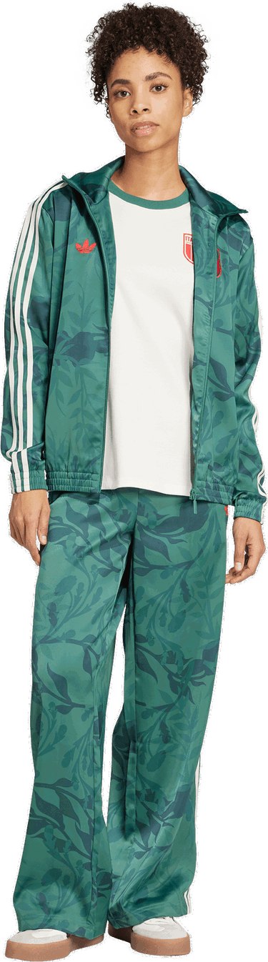 Bunda adidas Performance Italy Track Jacket Zelené | JJ0348, 4