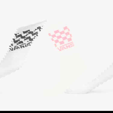 Ponožky Vans Vans Classic Check Crew Socks 3-Pack Biela | VN000QBUWHT1, 5