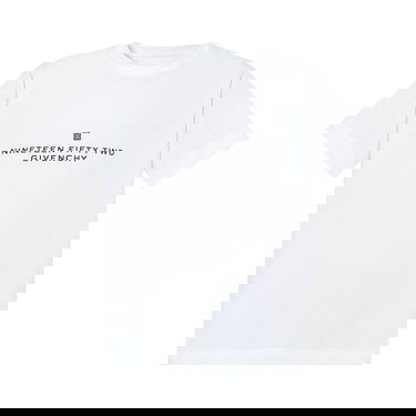 Tričko Givenchy Classic Fit T-Shirt Biela | BM716R3YA8 100, 1