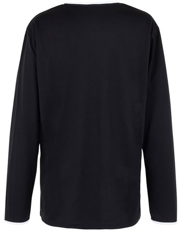 Tričko Spalding Move Long-Sleeve Shooting Shirt Kids Čierna | 3002142-01, 1