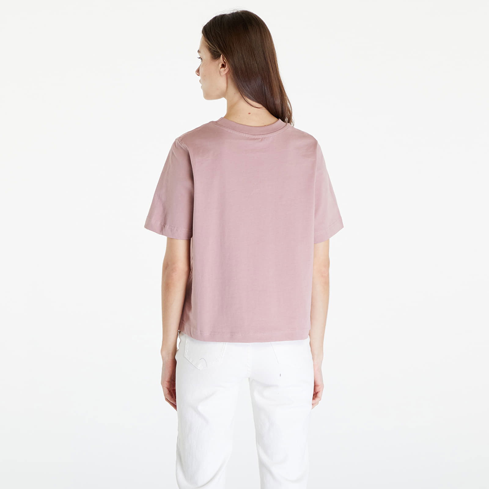 Essential T-Shirt With Contrast Print Pink