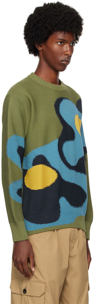 Sveter Paul Smith PS Paul Smith Knitted Crewneck Sweater Zelené | M2R-961Y-N22152-34, 1