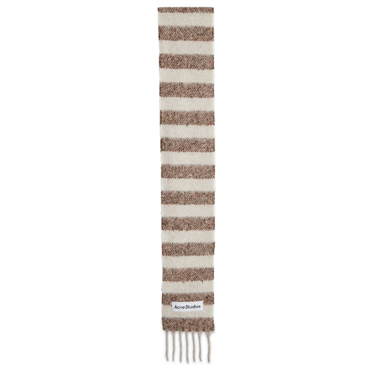 Knitted Scarf With Stripes