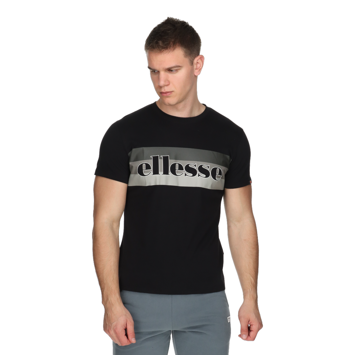 Tričko Ellesse Ellesse Men's T-Shirt Čierna | ELA251M834-01, 0