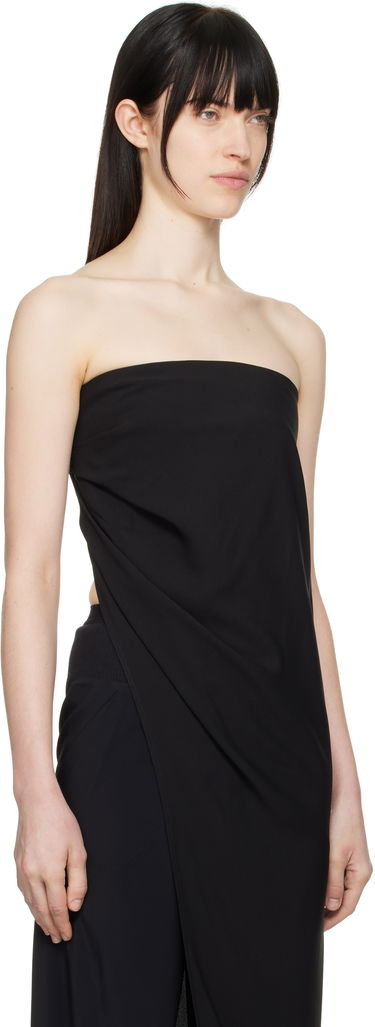 Šaty Rick Owens Rick Owens Hollywood Lido Draped Strapless Top Čierna | RP01E7135 Y, 1