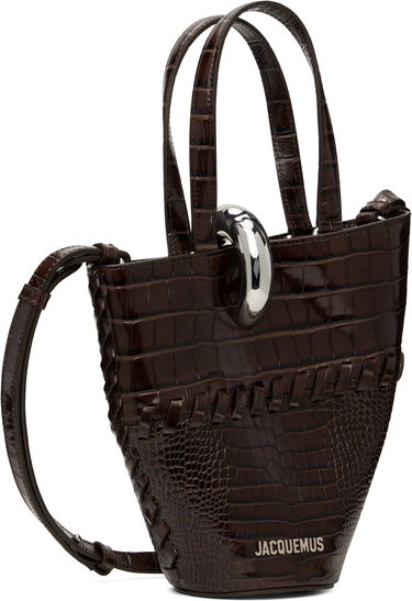 Tote bag Jacquemus Jacquemus 'The Small Bambola' Tote Hnedá | 25E243BA389-4301, 1