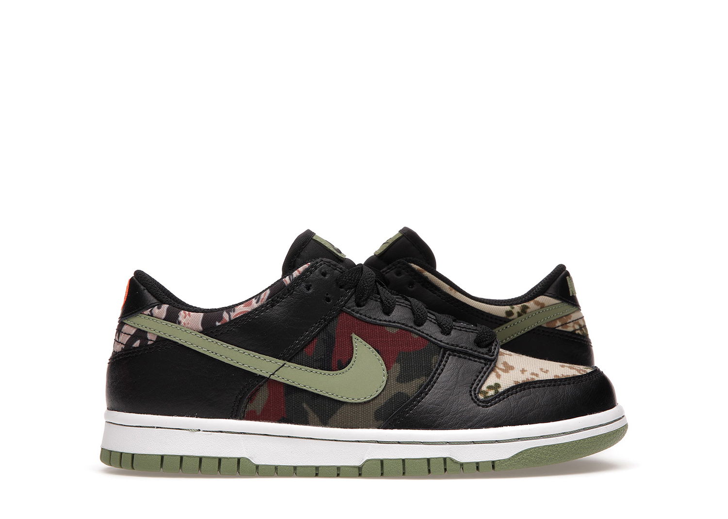 Tenisky a topánky Nike Dunk Low Crazy Camo GS Zelené | DB1909-001, 0