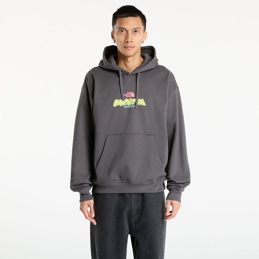 Mikina The North Face Expedition Celebration Oversized Hoodie Šedá | NF0A8E3FRHI1