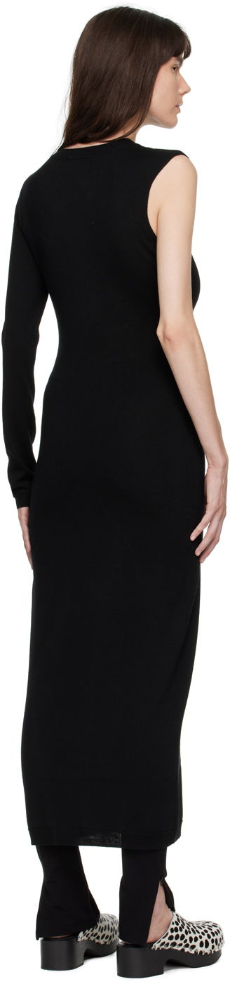 Šaty TOTEME TOTEME One-Sleeve Maxi Dress Čierna | 224-6003-322, 2