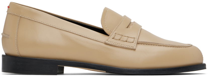 Oblečenie Aeyde Aeyde Oscar Loafers Béžová | A11-FL-VRNR15FL50-FW24-957-001