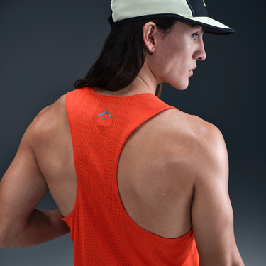 Tielko Nike Nike Trailwind Men's Running Tank Červená | hv2141-633, 4