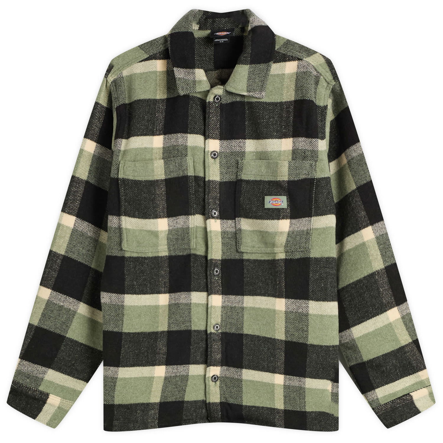 Košeľa Dickies Men's Plaid Coaling Shirt Zelené | DK0A4XZZL191, 1