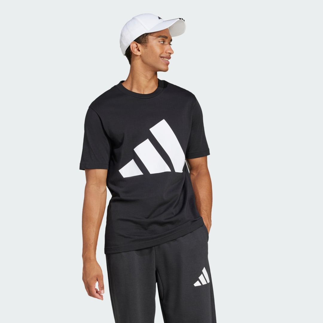 Tričko adidas Performance Essentials Big Logo Graphic T-Shirt Čierna | JE8945, 1