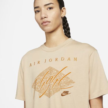 Tričko Jordan Essentials Boxy Béžová | DM5182-268, 2